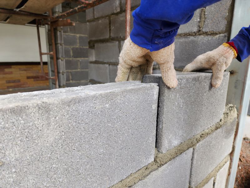 Cinder Block Wall Repair in Cleveland, OH